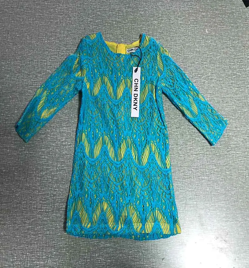 Vestidos/Детское платье принцессы для девочек из хлопка с длинными рукавами; сезон весна-осень детские Костюмы детские платья, одежда для девочек ясельного возраста на возраст 1, 2, 3 лет - Цвет: blue