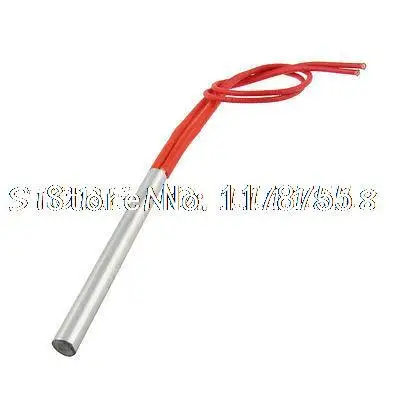

Heating Element Single End 8x80mm Cartridge Heater AC 220V 250W