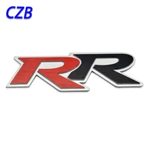 Exterior Accessories Car Styling for RR RSpersonalized decoration Modified metal stickers Car Stickers Labeling Automotive