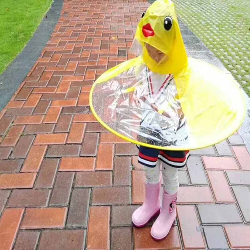 Rain Suit Duck Rain Coat Rain Suit Child In Duck Raincoat Cute