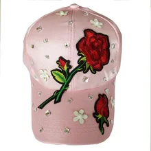 Цветочная Женская бейсбольная шляпа бейсболка для женщин модная шляпа бейсболка, защита от солнца Регулируемая gorras mujer модные аксессуары