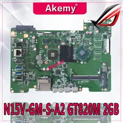 Akemy для ASUS все-в-одном ET2232I ET2232 ET223 Mianboard плате SR1US J2900 N15V-GM-S-A2 GT820M 2 Гб REV 1,2