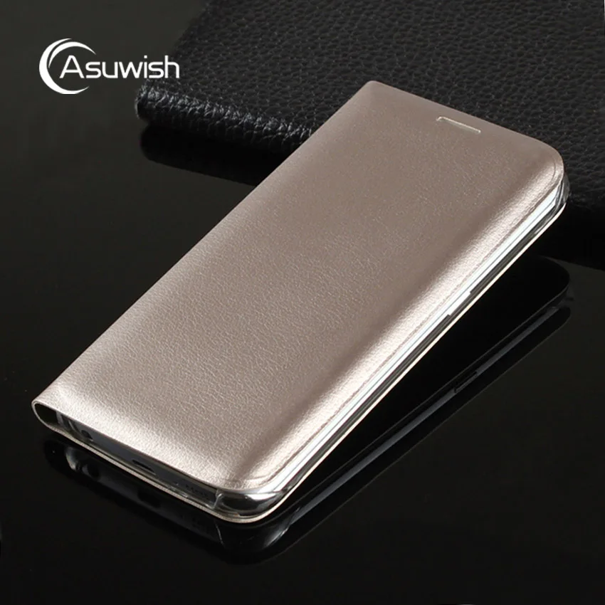 

Flip Cover Leather Wallet Case For Samsung Galaxy S6 S 6 GalaxyS6 SM G920 G920F G920FD SM-G920F Shockproof Phone Case Card Slot