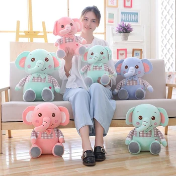 

Creative Cute Elephant Plush Toys Stuffed Animal Doll Toy Soft Plush Pillow Kids Gift Children Birthday Gifts