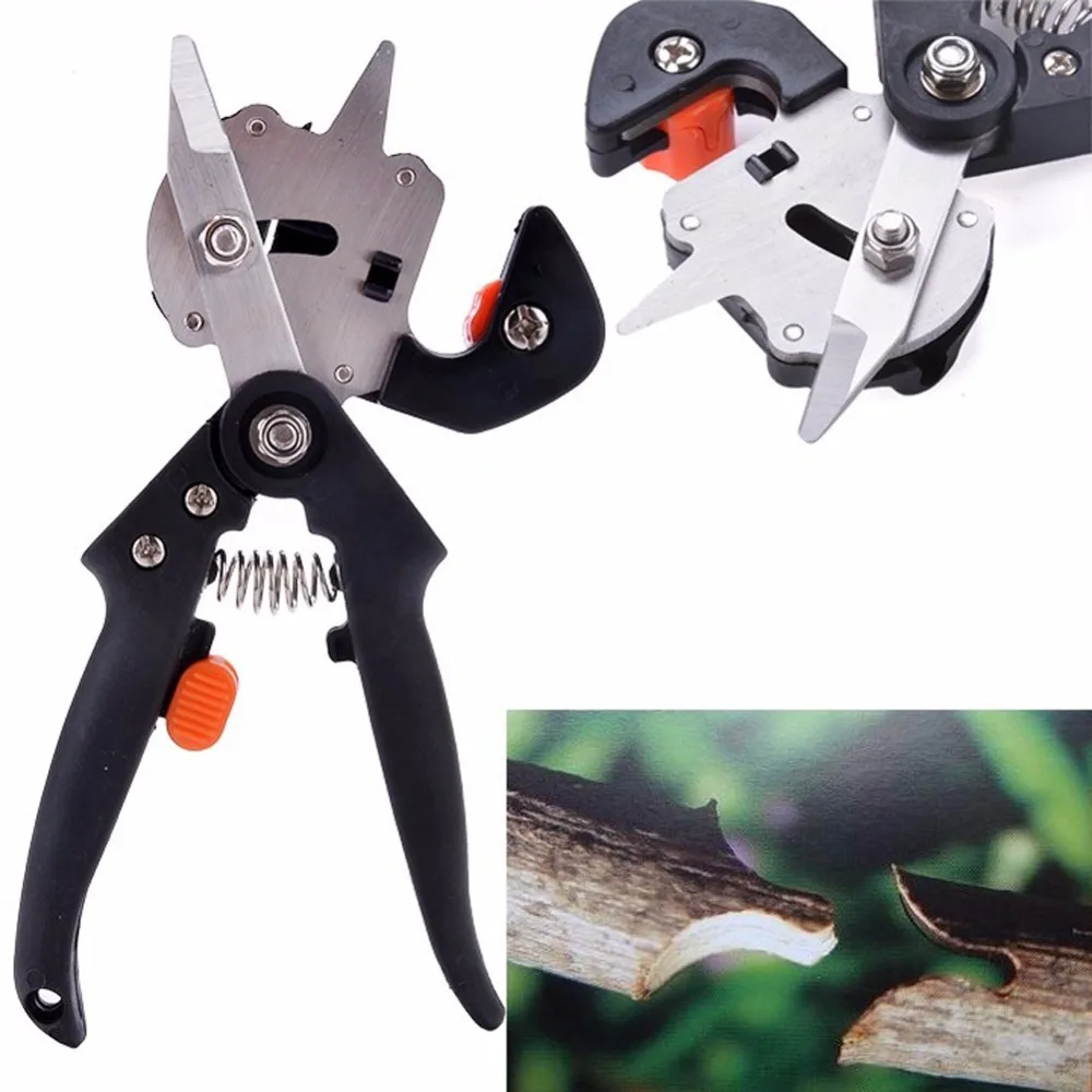 Professionale-Giardino-Albero-Da-Frutto-Potatura-Cesoie-Scissor-Innesto-di-taglio-Attrezzo-w-2-Lama-set (2)
