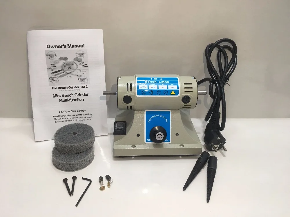PROMOTION Polishing machine,mini burnishing motor TM 2, mini benches