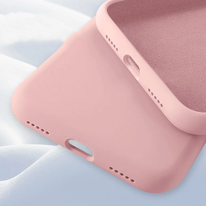 Original Case for Xiaomi mi 9 mi9 se Cases Liquid Silicon Soft Baby-Skin Feeling for Xiaomi 8 se lite Case Phone Cover Coque