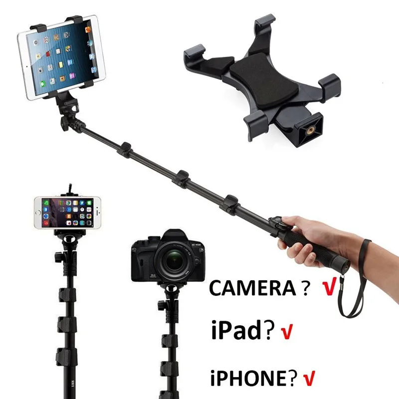 

Phone tablet PC Selfie Stick Wireless Remote Control Self Monopod for Samsung S9 PLUS S8 S7 For Sony Smartphones Camera Photo