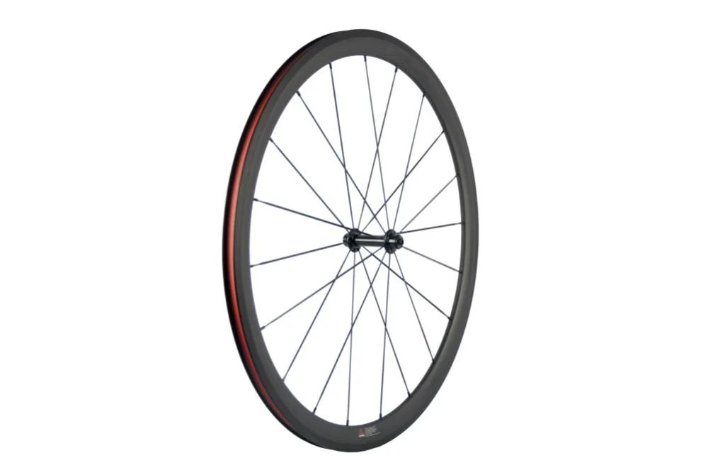 Perfect 38mm Carbon Wheels 700C Road Cycle Carbon Wheelset Clincher Bicycle Wheels 23mm Width with Taiwan R13 hub 4