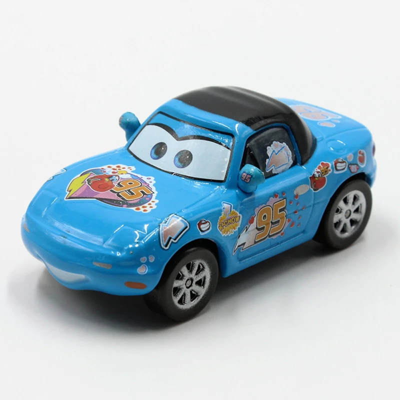 Disney Pixar Cars Toys Limited Edition Lightning McQueen Female Fans Metal Car Toys Children