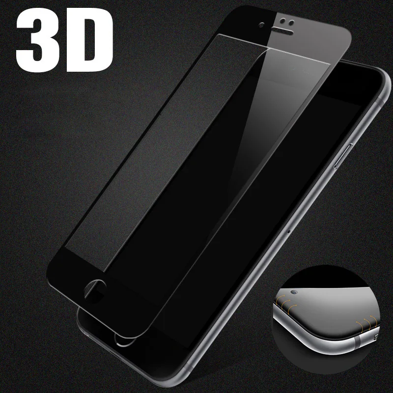 Soft-Edge-Premium-Tempered-Glass-For-iPhone-7-6-6S-Plus-7-Plus-3D-Curved-Surface