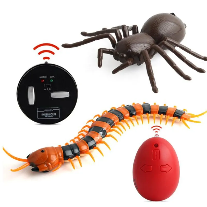 Роботизированные насекомых шутки игрушки трюк Электронные Pet RC симулятор