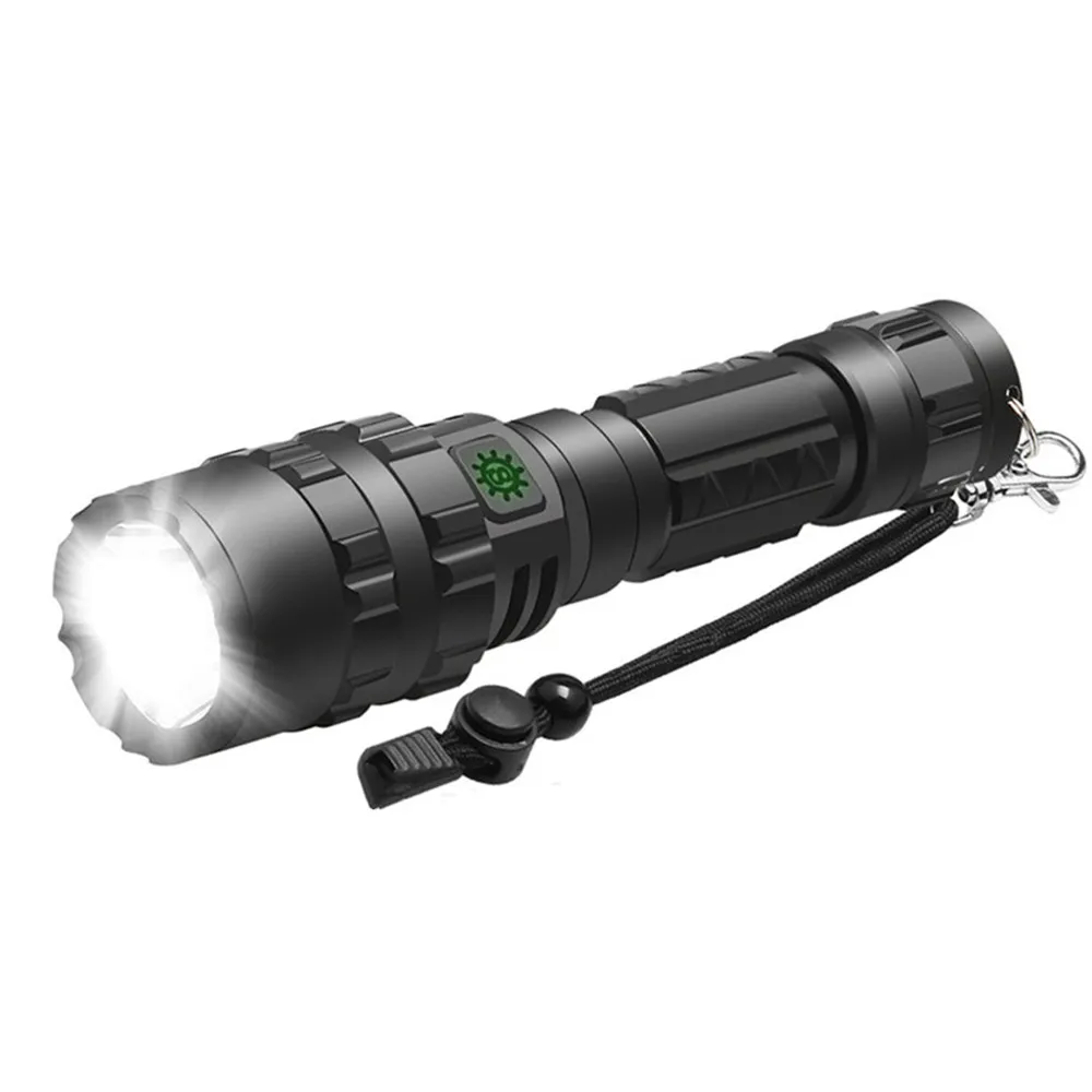 coast flashlights 65000LM Professional LED Flashlight for Hunting Tactical Night Scout Lights Set L2 Fish Light USB Rechargeable Waterproof Torch rechargeable torch with docking station