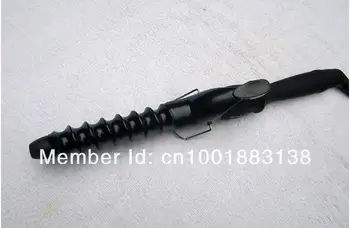 

Free Shipping Professional Curling Iron LED Display Spiral Curlers 110v-240v BLACK NEW STYLER