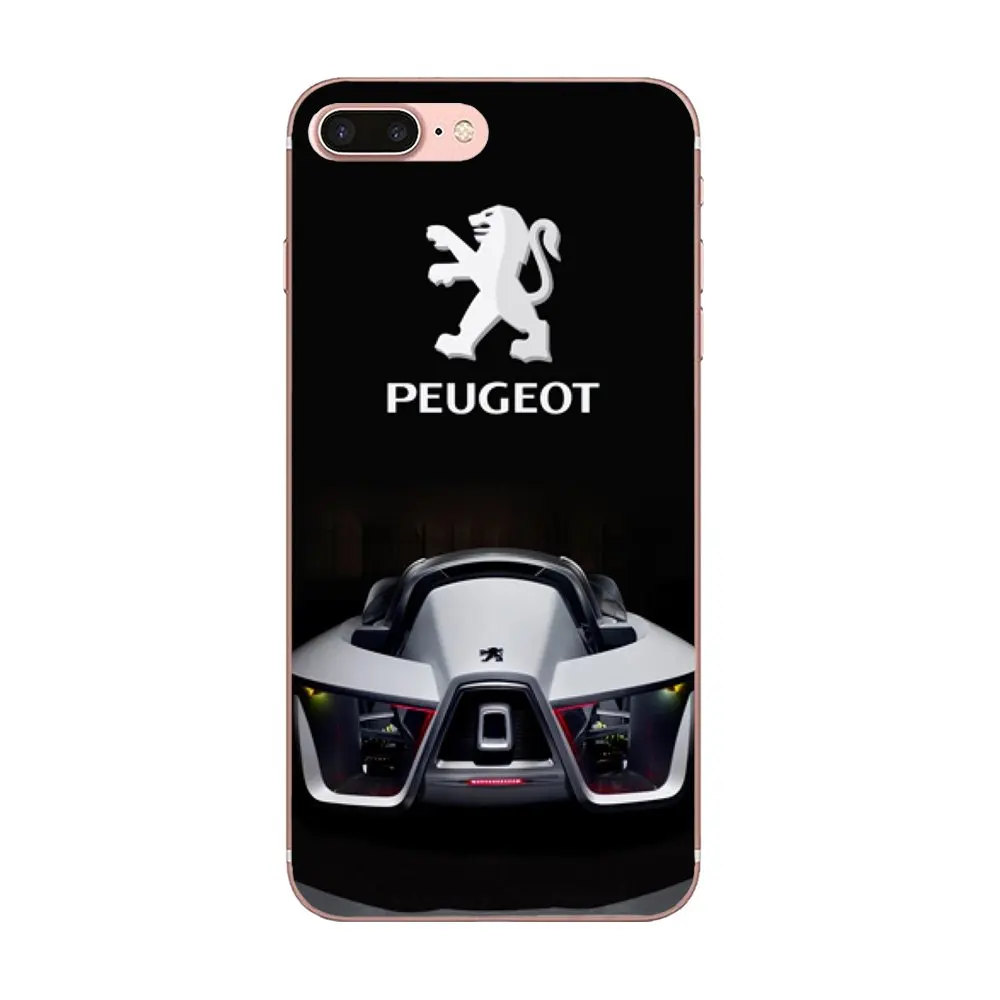 Чехол из ТПУ для мобильного телефона Peugeot с логотипом автомобиля Huawei Honor Mate 7 7A 8 9 10