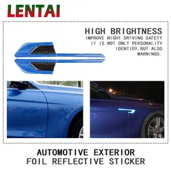 LENTAI 1 компл. переднее крыло автомобиля 3D эмблема наклейки Стайлинг для Mazda 3 6 Fiat 500 Lada Granta Веста Калина priora volkswagen polo