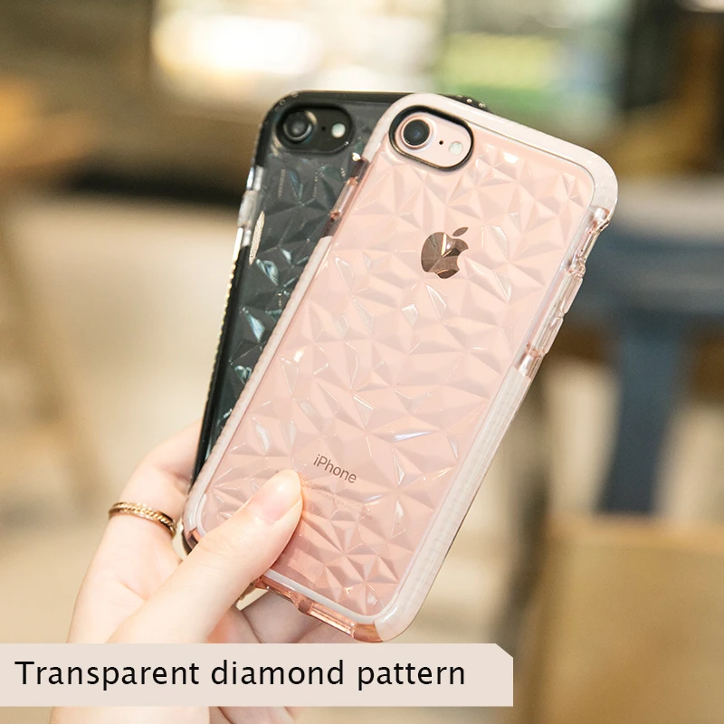 Suntaiho for iPhone X XR case Soft TPU Marble Phone Case for iPhone 6s 7 plus 8 XS Max TPU Diamond pattern Shell Pattern Cases Suntaiho for iPhone X XR case Soft TPU Marble Phone Case for iPhone 6s 7 plus 8 XS Max TPU Diamond pattern Shell Pattern Cases