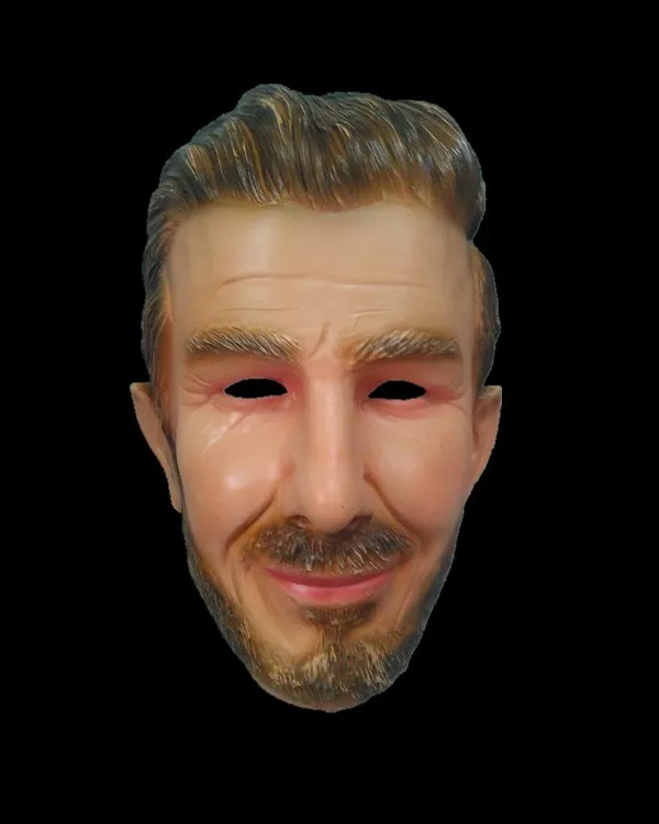 

Realistic Famous Overhead Mascara Soccer football star Beckham Celebrities Mask