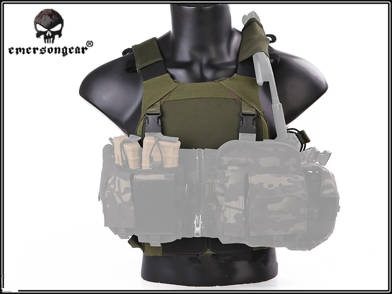 Emersongear LVMBAV PC военный Molle жилет боевой штурмовой плиты Перевозчик жилет охотничий защитный жилет камуфляж