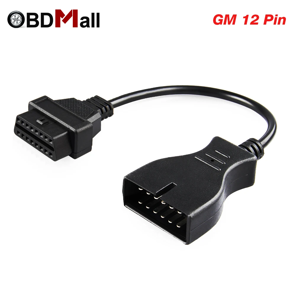 2020 новейший адаптер OBDII OBD 2 для 12 контактного гм12 на 16 контактный Автомобильный