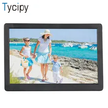 Tycipy 1" HD светодиодный электронный цифровой фоторамка 1280*800 двухсторонний ЖК-дисплей экран для музыки Mp3 видео Mp4 несколько языков