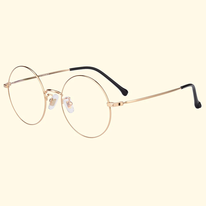 Bellcaca, оправа для очков из чистого титана, Женские винтажные круглые компьютерные оптические прозрачные линзы, оправа для очков, женские BC799