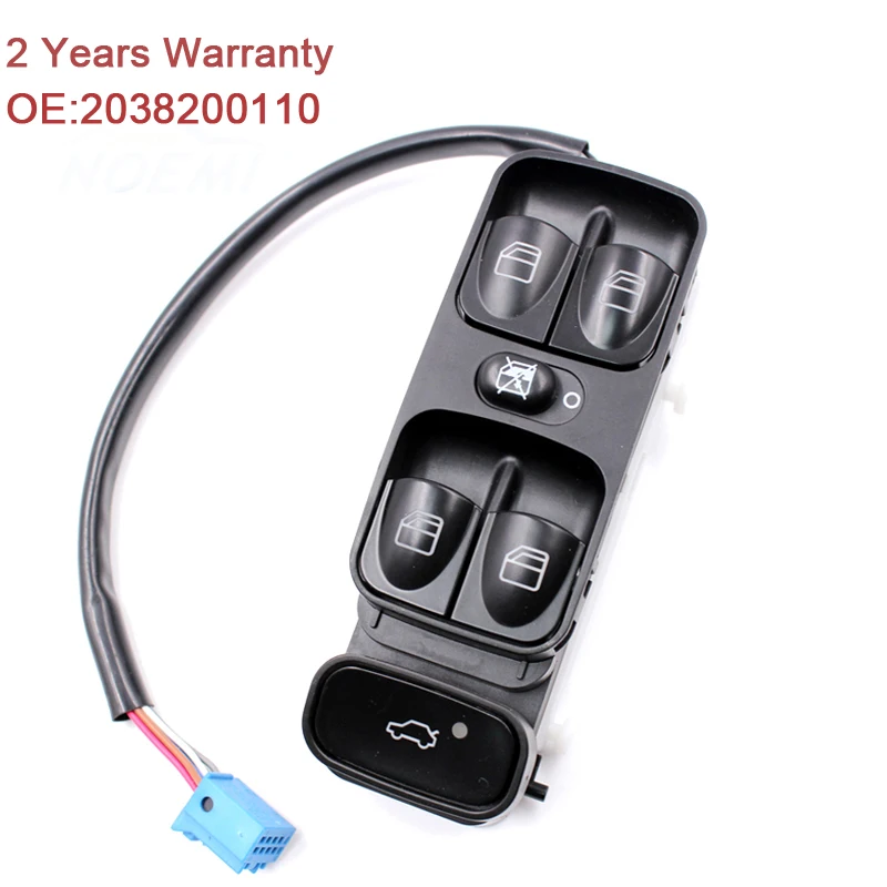 

2098203410 2038200110 Power Control Window Switch Front left For MERCEDES SL500 C CLASS W203 C200 C220 2038210679 A2038210679