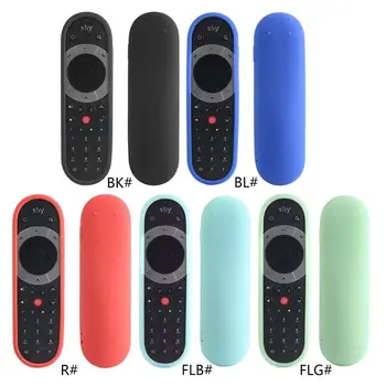 

Remote Control Case TV Controller Silicone Cover Shockproof Protective Washable Skin for SKY Q Touch Edition