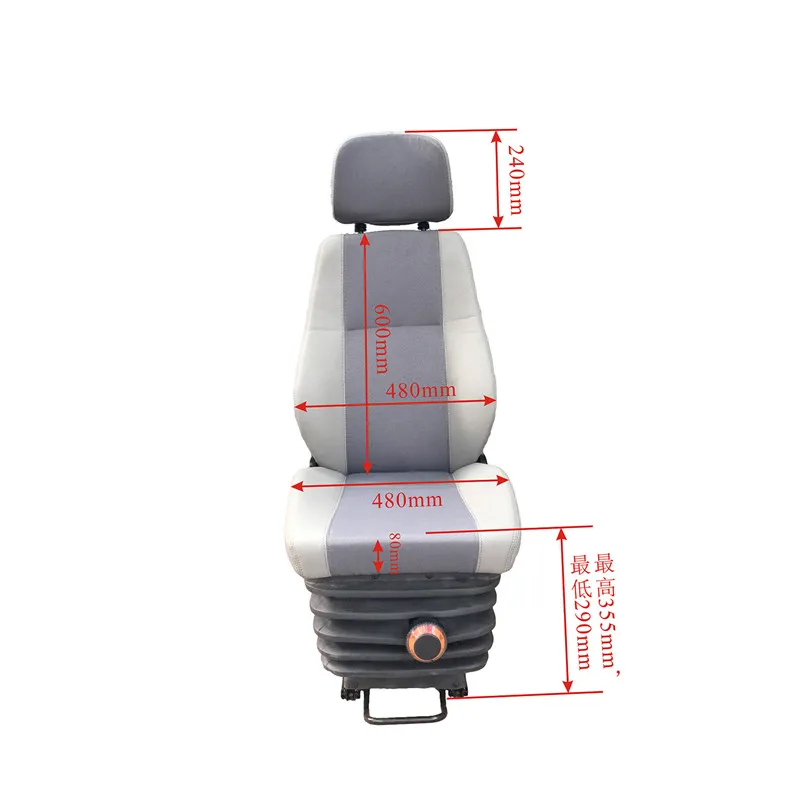 US $295.00 Adjustable Mechanical Suspension Truck Driver Seats Mechanical Shock Absorption Automotive Driver Seat