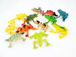 12 шт./компл. Пластик моделирование маленький лягушонок игрушки квакши Действие Детские игрушки Подарки на день рождения Детские игрушки