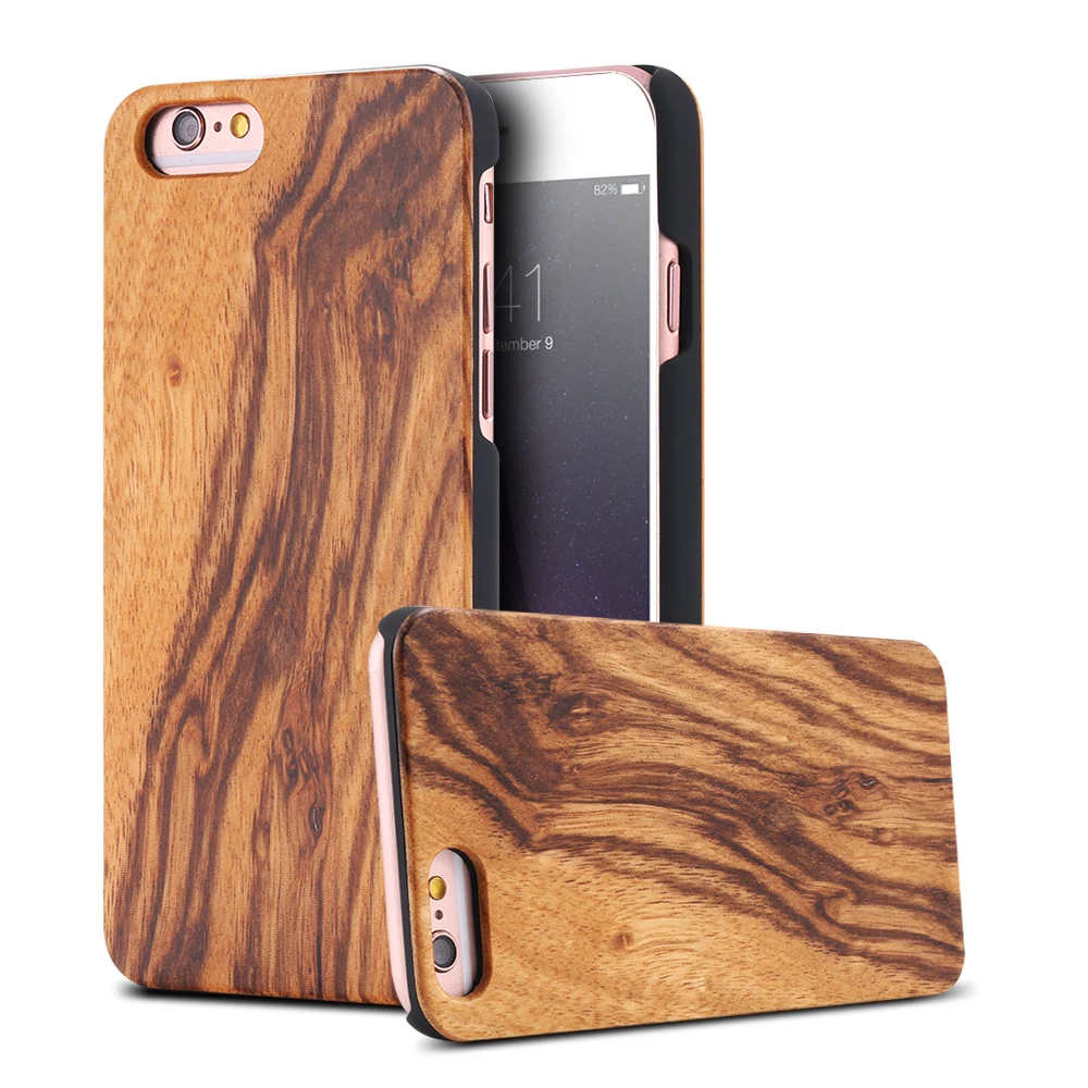 KISSCASE натуральная бамбуковая чехол для iPhone 6 6s Plus натуральная древесина чехол для iPhone 5 5S SE X 7 8 Plus 6 6s Xr Xs Max Funda сумка - Цвет: Zebra Wood
