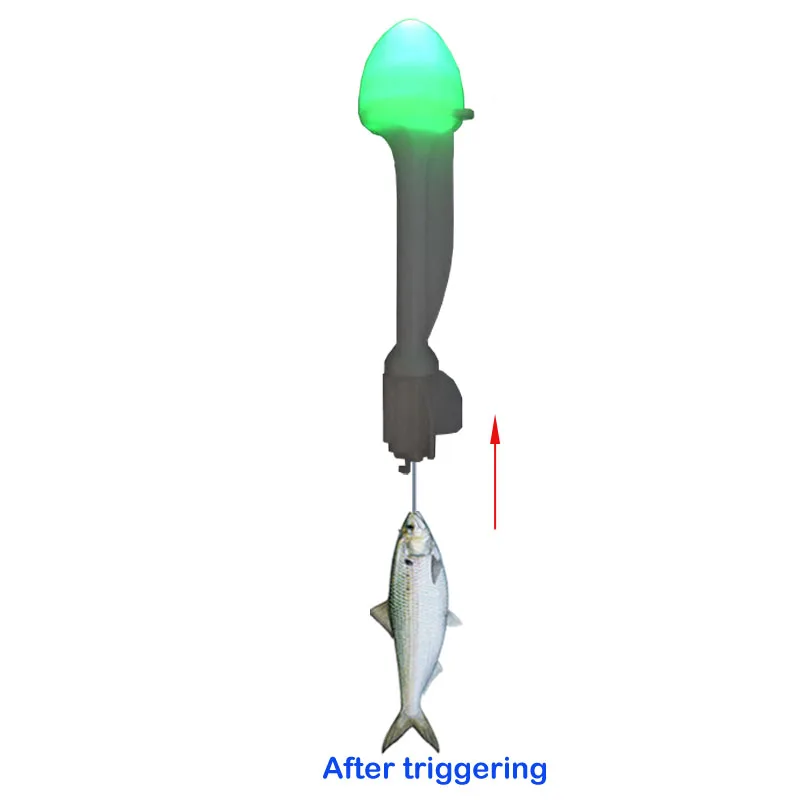 Умный рыболовный поплавок, крючок для укуса рыбы, автоматически Электронная ловушка, умный буй, светодиодный аварийный сигнал, ночной поплавок