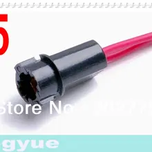 Longyue 2 шт. T5 патрон лампы галогенная фара Соединительный разъем