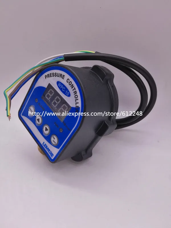 WPC 10 digital display water pump switch electronic intelligent