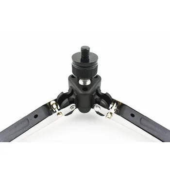 

1/4 3/8 Tripod Monopod Support Stand Universal Stand Three Feet 3 Legs Monopod Support Stand Base For Canon Nikon DSLR Camera