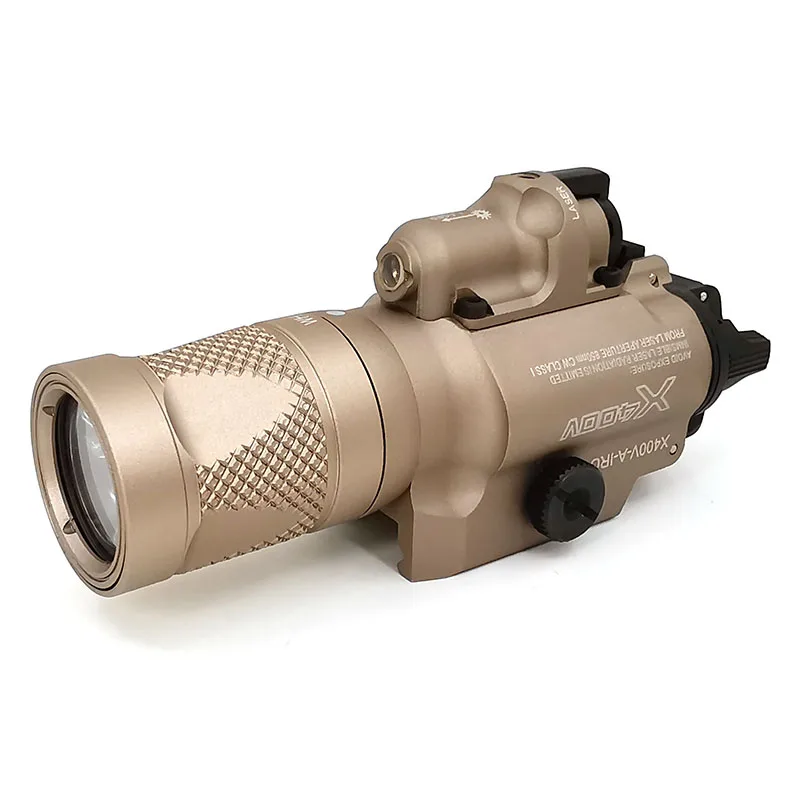 

SOTAC-GEAR Tactical SF X400V LED Flashlight Red Laser Constant Momentary/Strobe Weapon Light LED Handgun Airsoft Hunting