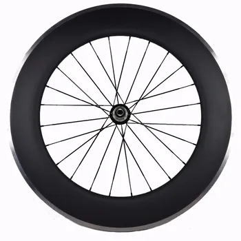 

700C 90mm deep section profile Clincher Carbon Alluminum Road Bike wheel/rim 23mm Width best sell France&Spain bicycle shop/team
