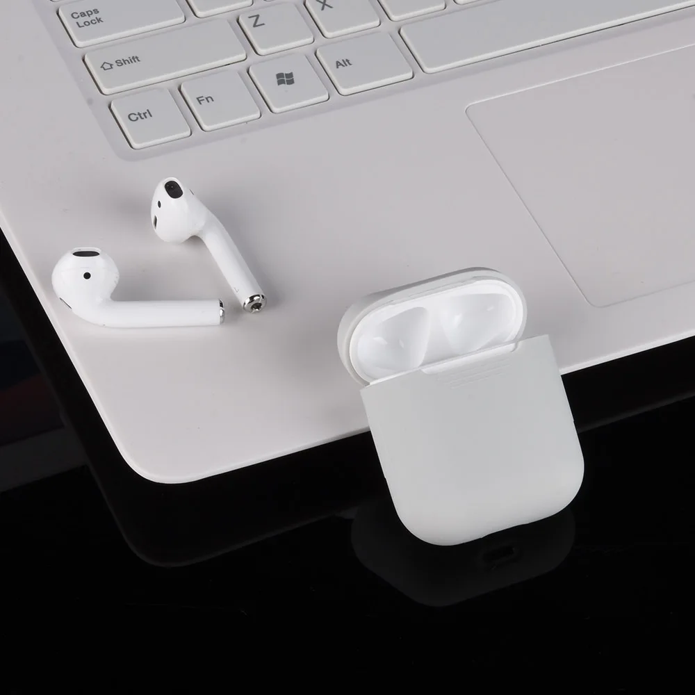 Силиконовый противоударный чехол для наушников для Apple AirPods