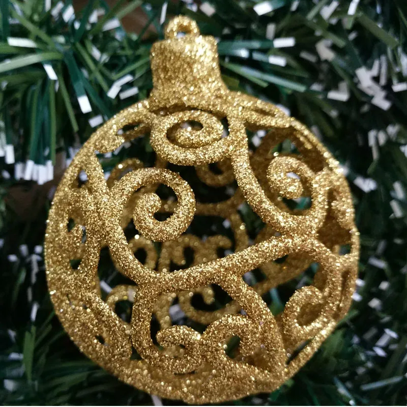 5 piezas de árbol de Navidad adornos de juguete colgante de Año Nuevo de la decoración de la boda 7,5 cm 3D de plástico para el hogar y la decoración de la fiesta 5 piezas de árbol de Navidad adornos de juguete colgante de Año Nuevo de la decoración de la boda 7,5 cm 3D de plástico para el hogar y la decoración de la fiesta