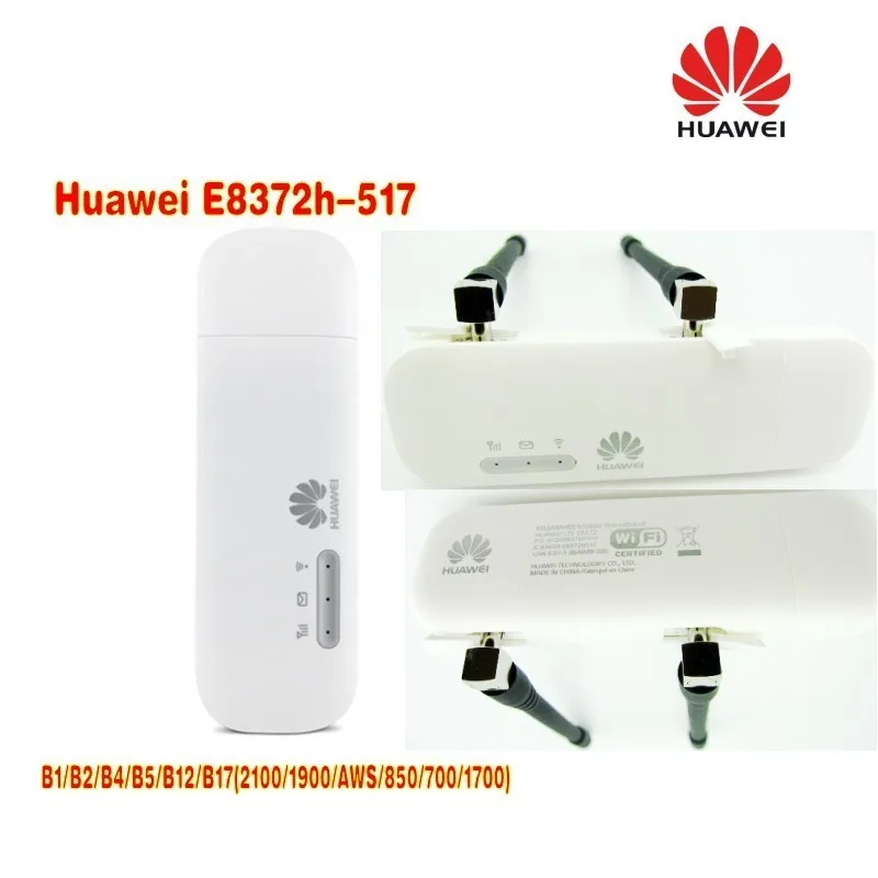 Unlocked Huawei E8372 150Mbps Modem E8372h-517 4G