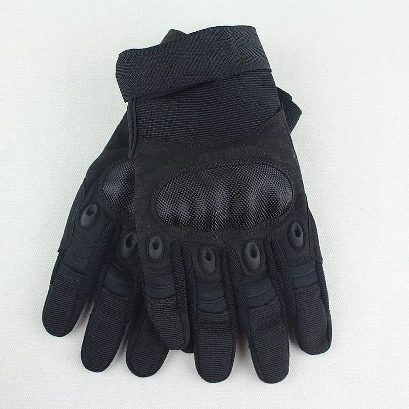 

Outdoor Shooting Police Carbon Knuckle Army Military Full Finger Motocycel Bicycle Bicycle Mittens