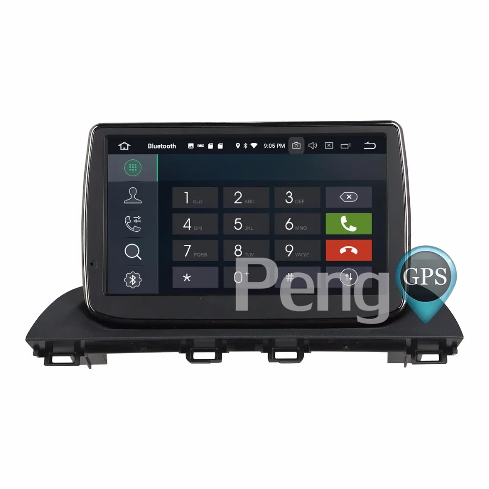 Excellent 4G+32G Octa Core 2 Din Stereo Android 8.0 Car Radio for Mazda 3 Axela 2014  GPS Navigation CD DVD Player Bluetooth headunit 4