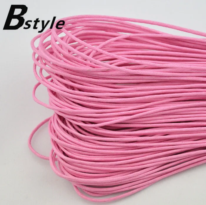 

30 Meter Waxed Cotton cord 1.5mm thread necklace bracelet diy string strap handmade supplies