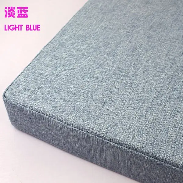 Пена поясничная облегчение боли Подушка офисное кресло подушка сиденья дивана колодки - Цвет: light blue