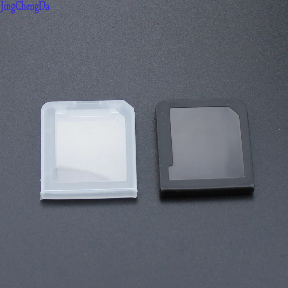 

1x Transparent white & black Game Case For 3DS SD TF MS Game Cartridge Storage Box for New 3DS XL