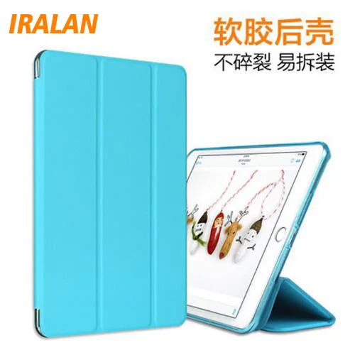 Чехол для Apple iPad mini 4 из искусственной кожи + блеск Мягкие силиконовые задняя