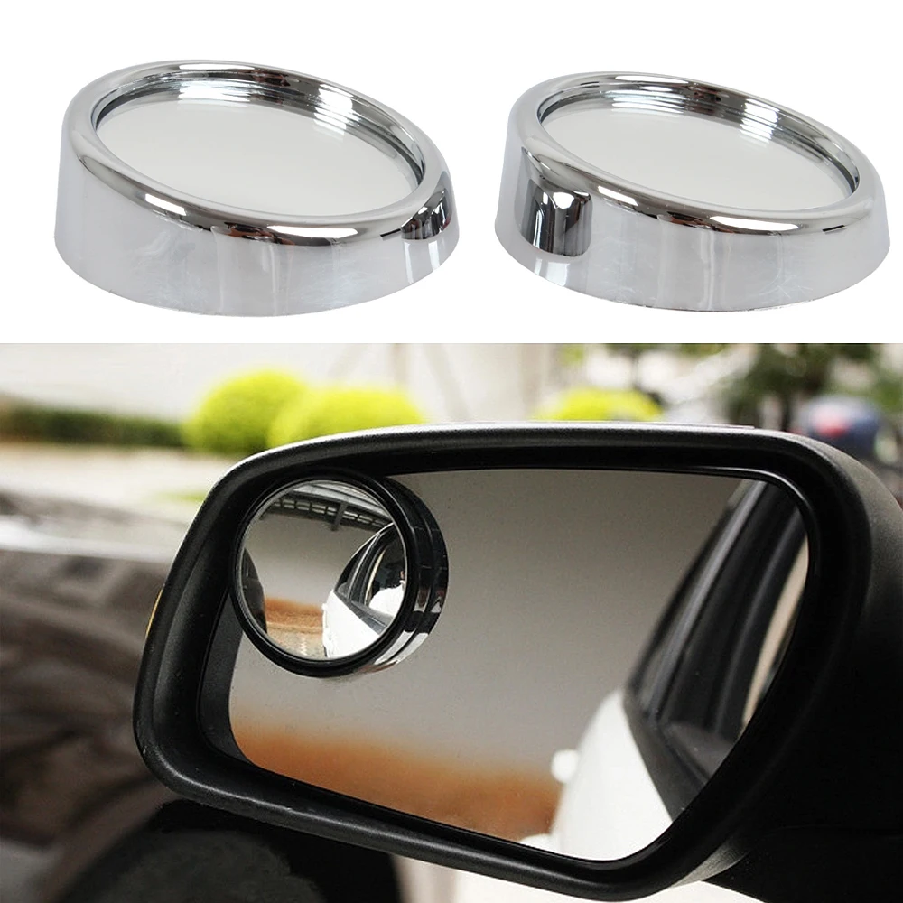 New Driver Safety 2 Side Car Rearview Mirror Wide Angle Round Convex ...