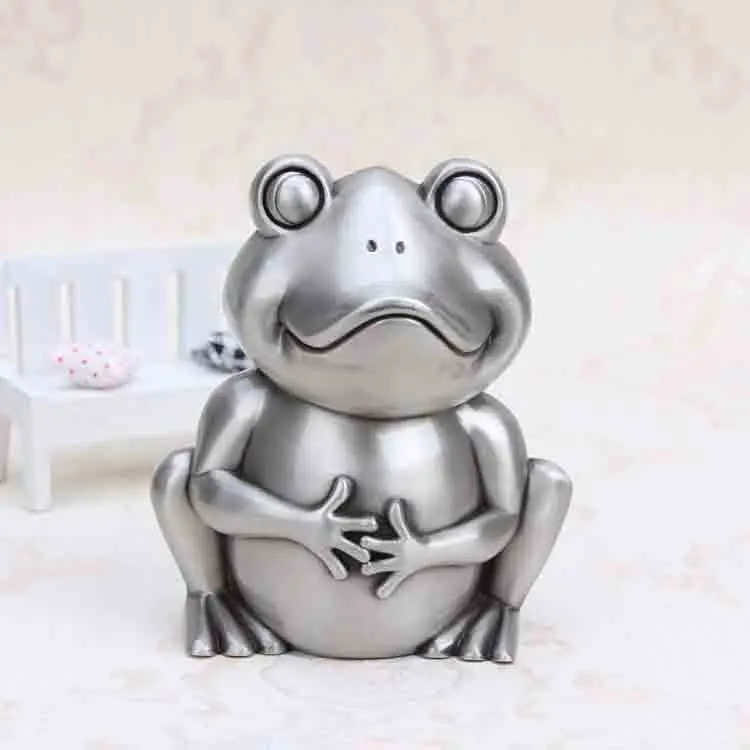 Super Cute Frog Piggy Bank for Kid's Holiday Giftin Action & Toy