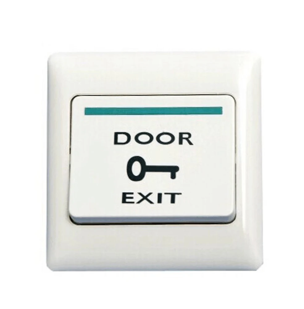 Кнопка выхода двери автоматически удерживает нажатой для системы доступа нормальный открытый сигнал
