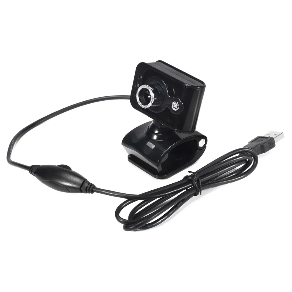 CARPRIE веб камера USB 2 0 высокой четкости MIC светодиодный зажим для Youtube компьютера ПК